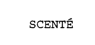 SCENTE logo