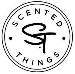 · SCENTED · ST THINGS logo