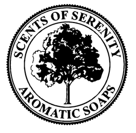 SCENTS OF SERENITY AROMATIC SOAPS logo