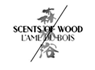 SCENTS OF WOOD L'ÂME DU BOIS logo