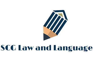 SCG LAW AND LANGUAGE logo