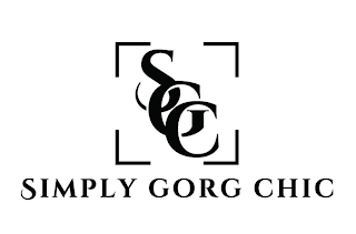 SCG SIMPLY GORG CHIC logo