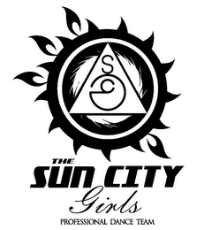 SCG THE SUN CITY GIRLS PROFESSIONAL DANCE TEAM logo