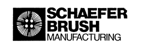 SCHAEFER BRUSH MANUFACTURING logo