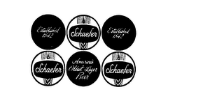 SCHAEFER ESTABLISHED 1842 AMERICA'S OLDEST LAGER BEER logo