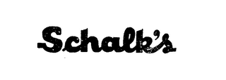 SCHALK'S logo