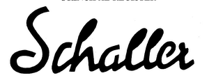 SCHALLER logo