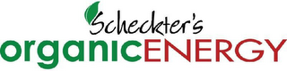 SCHECKTER'S ORGANICENERGY logo