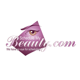 SCHEDULE MY BEAUTY.COM WE HAVE AN EYE FOR SCHEDULING logo