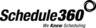 SCHEDULE360 WE KNOW SCHEDULING logo