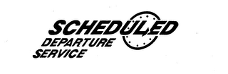 SCHEDULED DEPARTURE SERVICE logo