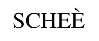 SCHEE logo