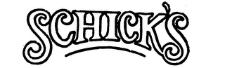SCHICK'S logo