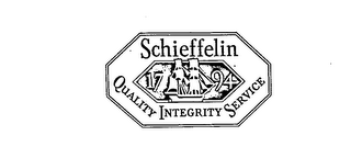 SCHIEFFELIN QUALITY INTEGRITY SERVICE 1794 logo