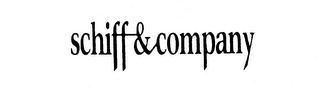 SCHIFF & COMPANY logo