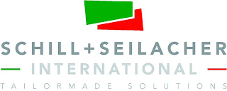 SCHILL+SEILACHER INTERNATIONAL TAILORMADE SOLUTIONS logo