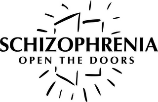 SCHIZOPHRENIA OPEN THE DOORS logo