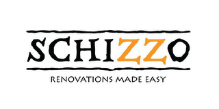 SCHIZZO RENOVATIONS MADE EASY logo
