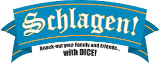 SCHLAGEN! KNOCK-OUT YOUR FAMILY AND FRIENDS... WITH DICE! logo