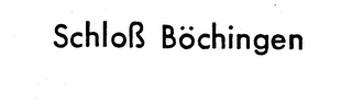SCHLOSS BOCHINGEN logo