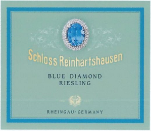 SCHLOSS REINHARTSHAUSEN BLUE DIAMOND RIESLING RHEINGAU GERMANY logo