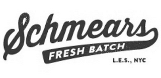 SCHMEARS FRESH BATCH L.E.S., NYC logo