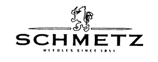 SCHMETZ NEEDLES SINCE 1851 logo