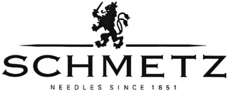SCHMETZ NEEDLES SINCE 1851 logo