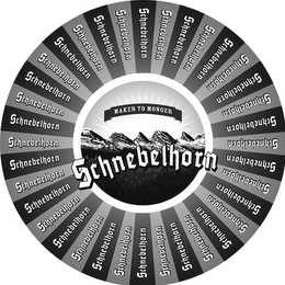 SCHNEBELHORN MAKER TO MONGER logo