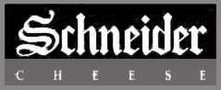 SCHNEIDER CHEESE logo