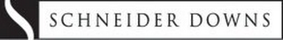 SCHNEIDER DOWNS logo