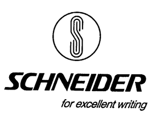 SCHNEIDER FOR EXCELLENT WRITING S logo