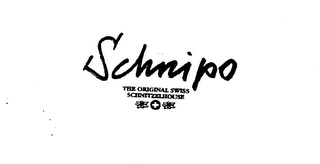 SCHNIPO THE ORIGINAL SWISS SCHNITZELHOUSE logo