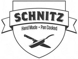 SCHNITZ HAND MADE PAN COOKED logo
