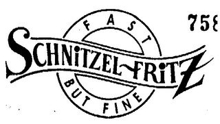 SCHNITZEL-FRITZ FAST BUT FINE logo