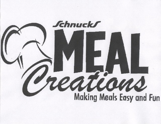 SCHNUCKS MEAL CREATIONS MAKING MEALS EASY AND FUN logo
