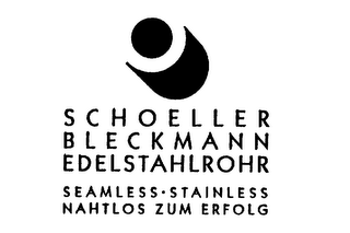 SCHOELLER BLECKMANN EDELSTAHLROHR SEAMLESS STAINLESS NAHTLOS ZUM ERFOLG logo