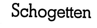 SCHOGETTEN logo