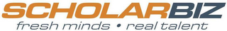 SCHOLARBIZ FRESH MINDS REAL TALENT logo