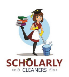 SCHOLARLY CLEANERS logo