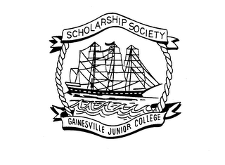 SCHOLARSHIP SOCIETY GAINESVILLE JUNIOR COLLEGE logo