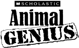 SCHOLASTIC ANIMAL GENIUS logo