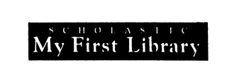 SCHOLASTIC MY FIRST LIBRARY logo