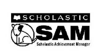 SCHOLASTIC SAM SCHOLASTIC ACHIEVEMENT MANAGER logo