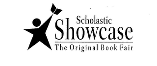 SCHOLASTIC SHOWCASE THE ORIGINAL BOOK FAIR logo