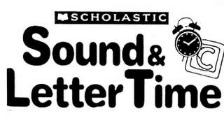 SCHOLASTIC SOUND & LETTER TIME logo