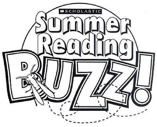 SCHOLASTIC SUMMER READING BUZZ! logo