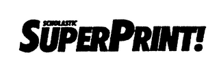 SCHOLASTIC SUPERPRINT! logo