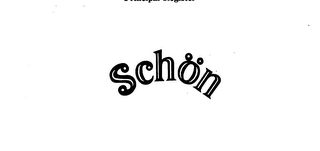 SCHON logo