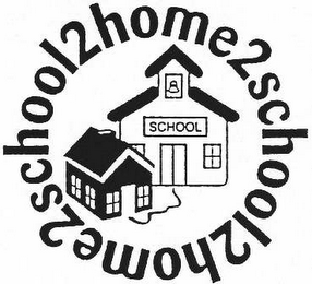 SCHOOL 2HOME2SCHOOL2HOME2SCHOOL logo